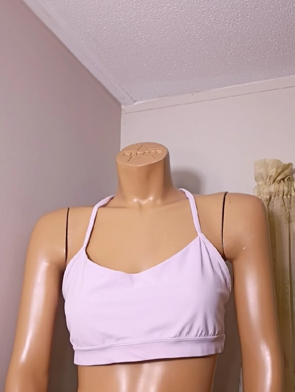 lululemon athletica Pale‎ Pink Strappy Y-Back Bralette